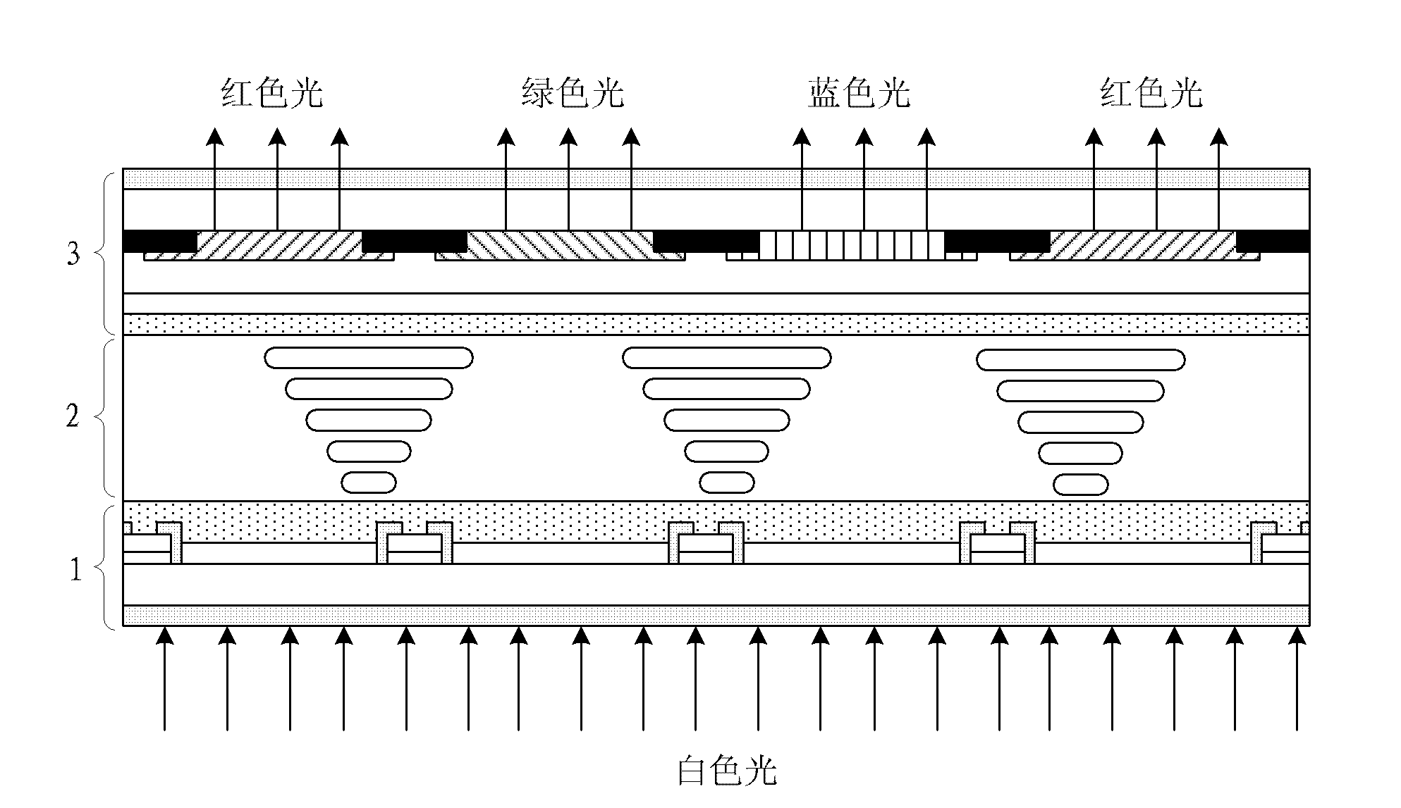 Display device, liquid crystal panel, color filter and manufacturing method thereof