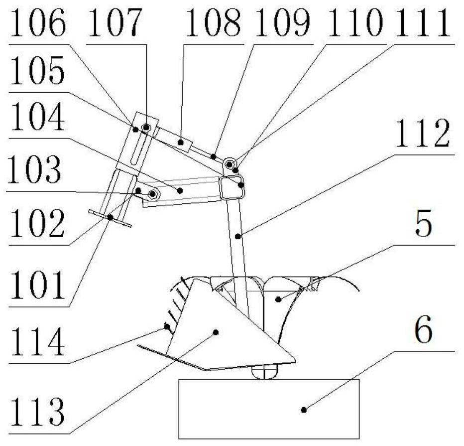 A kind of soft grain dividing and lifting device and the harvester equipped with the device