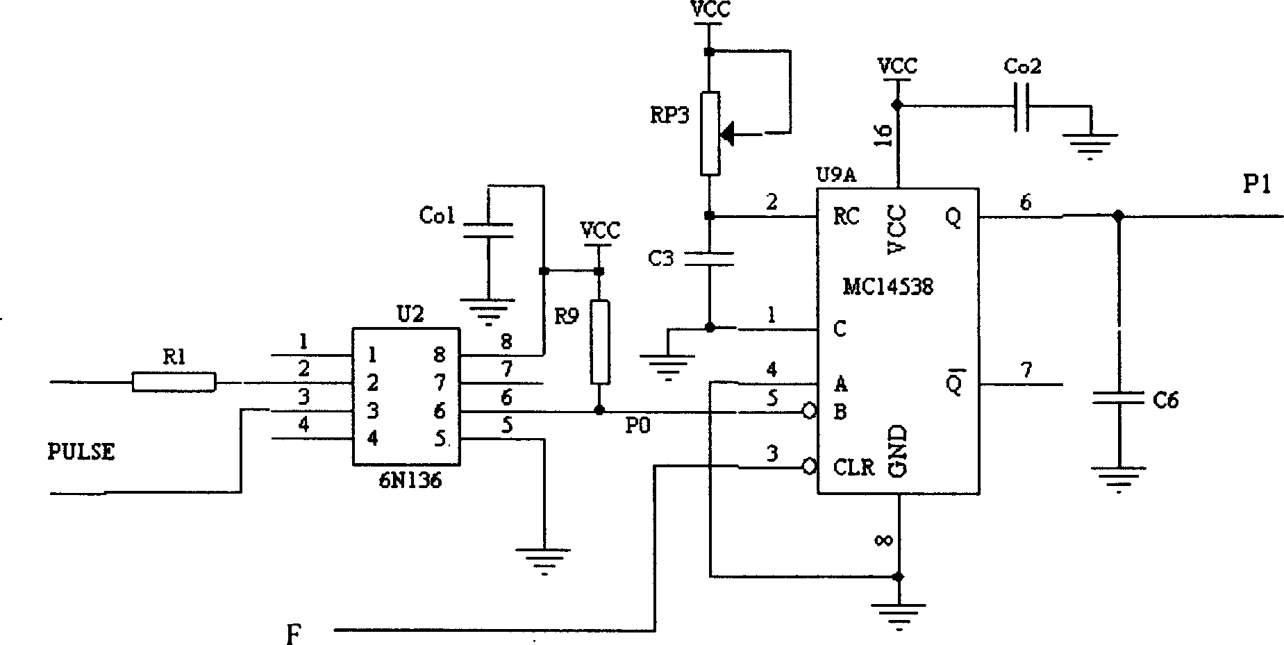 Resonance switch driving controlling and protecting circuit
