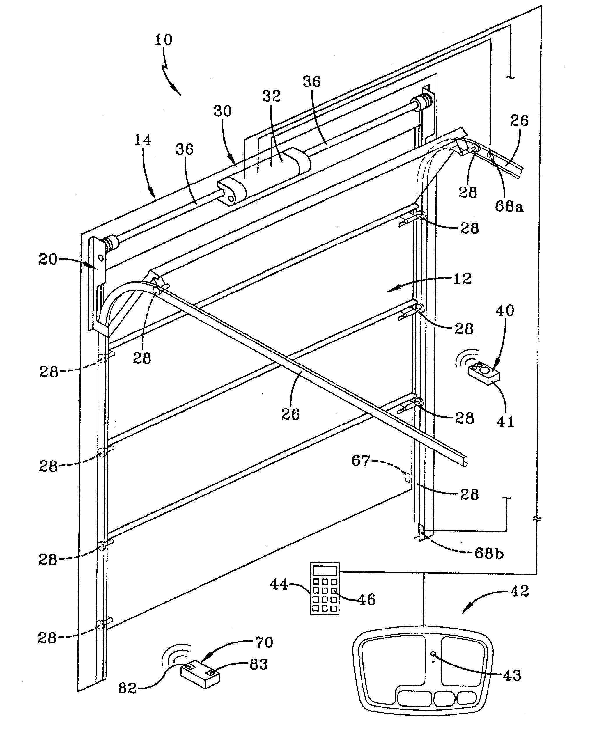 System and Methods for Automatically Moving Access Barriers Initiated by Mobile Transmitter Devices