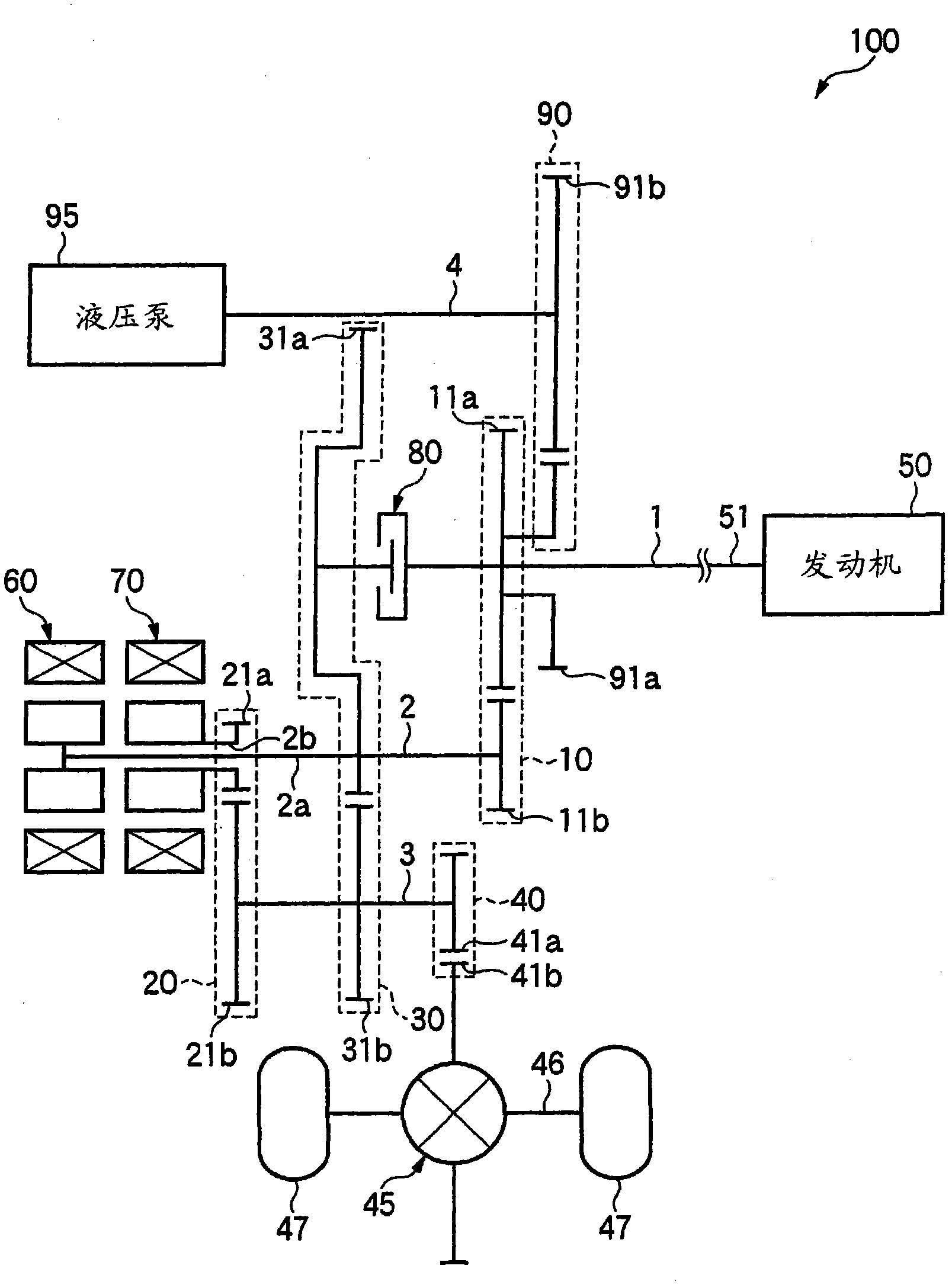 Hybrid vehicle drive unit