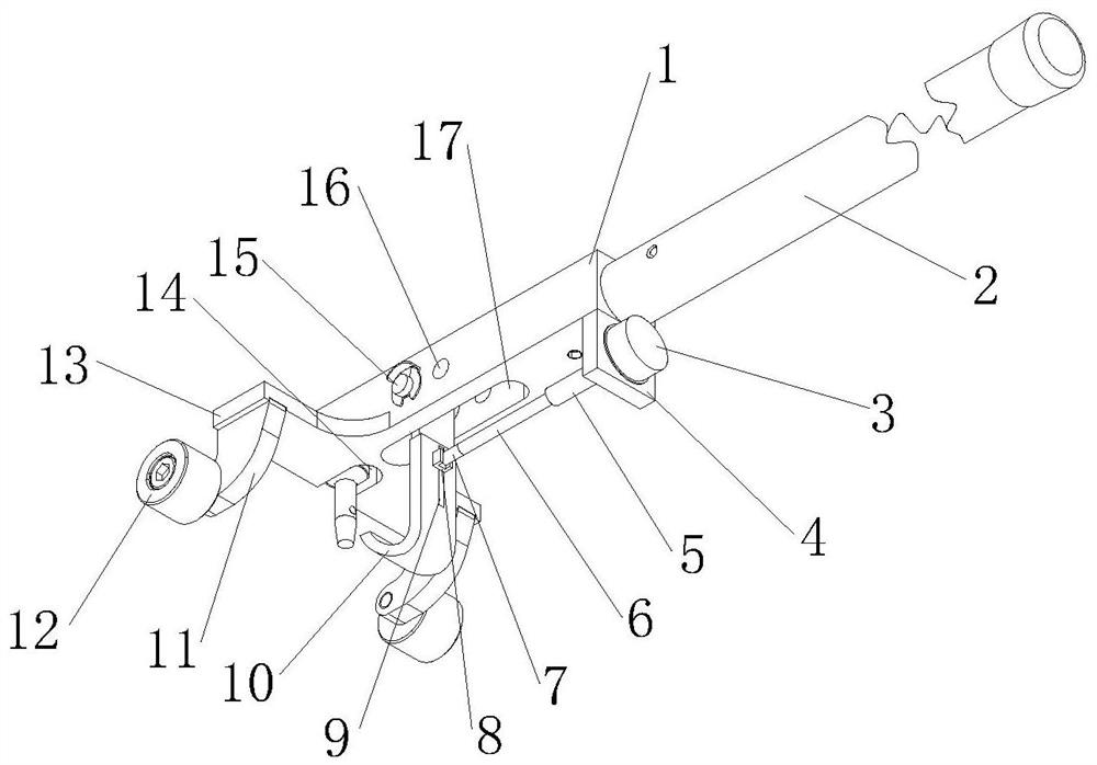 A tpms sensor installation tool