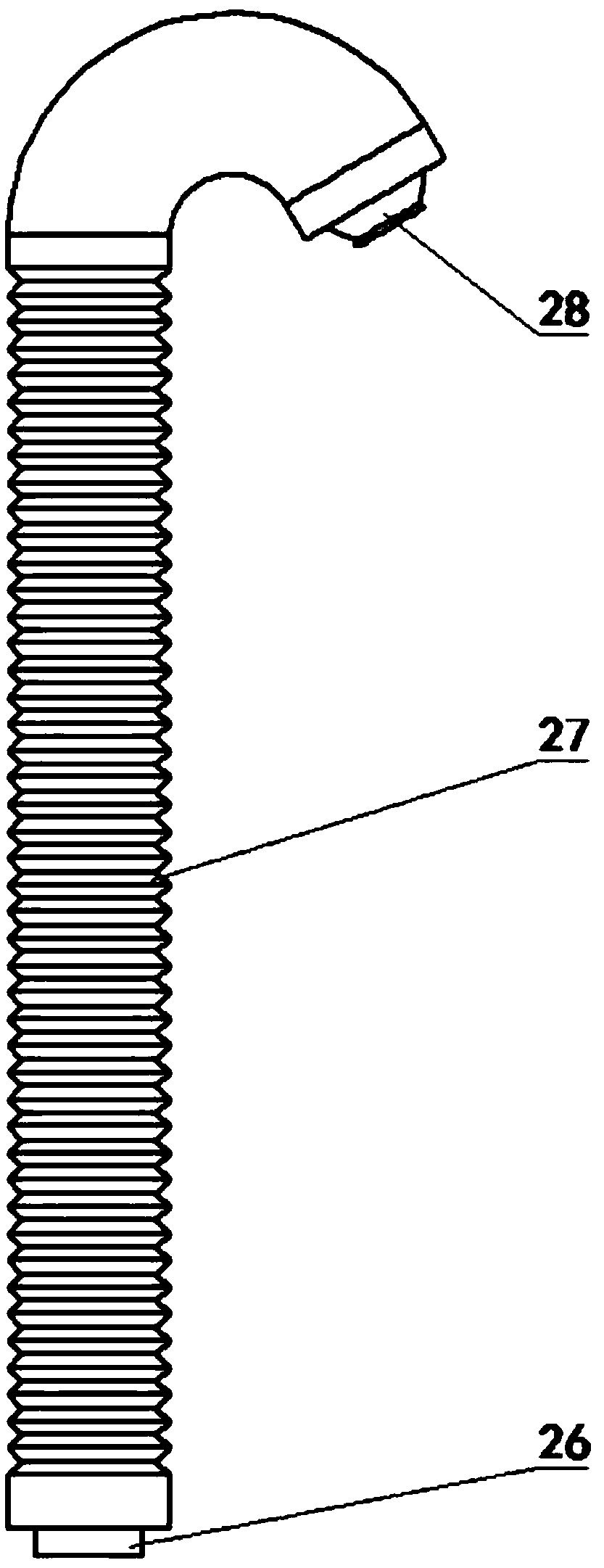 Solar semiconductor air conditioning umbrella based on thermoelectric refrigeration and direct evaporation refrigeration