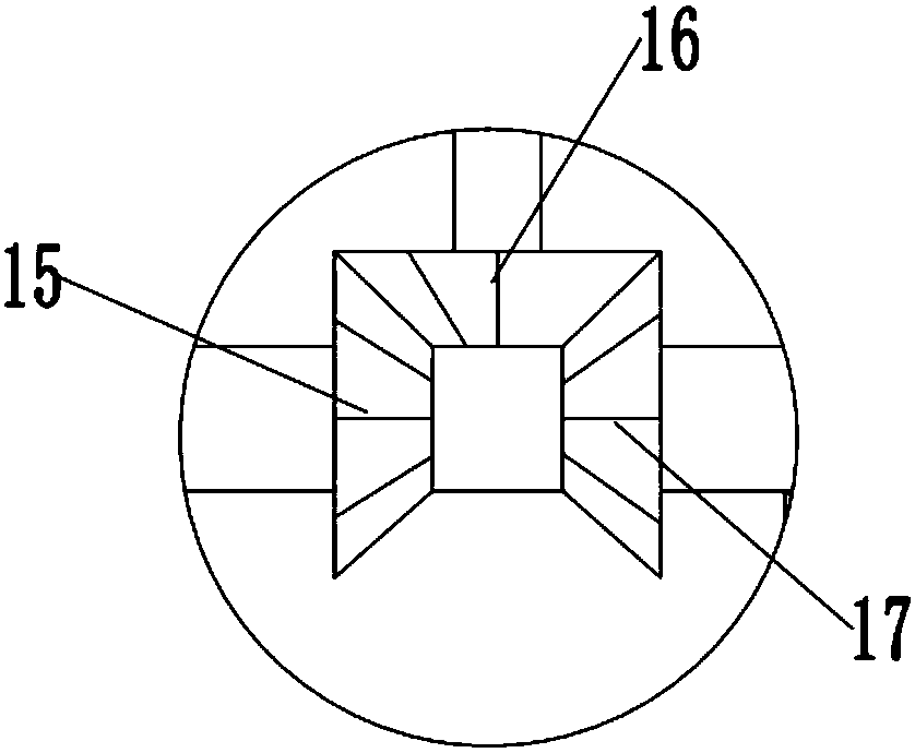 Leftward-rightward moving type grain drying device