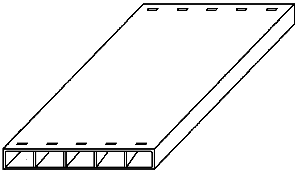 Transverse locking structure for aluminum wood floors