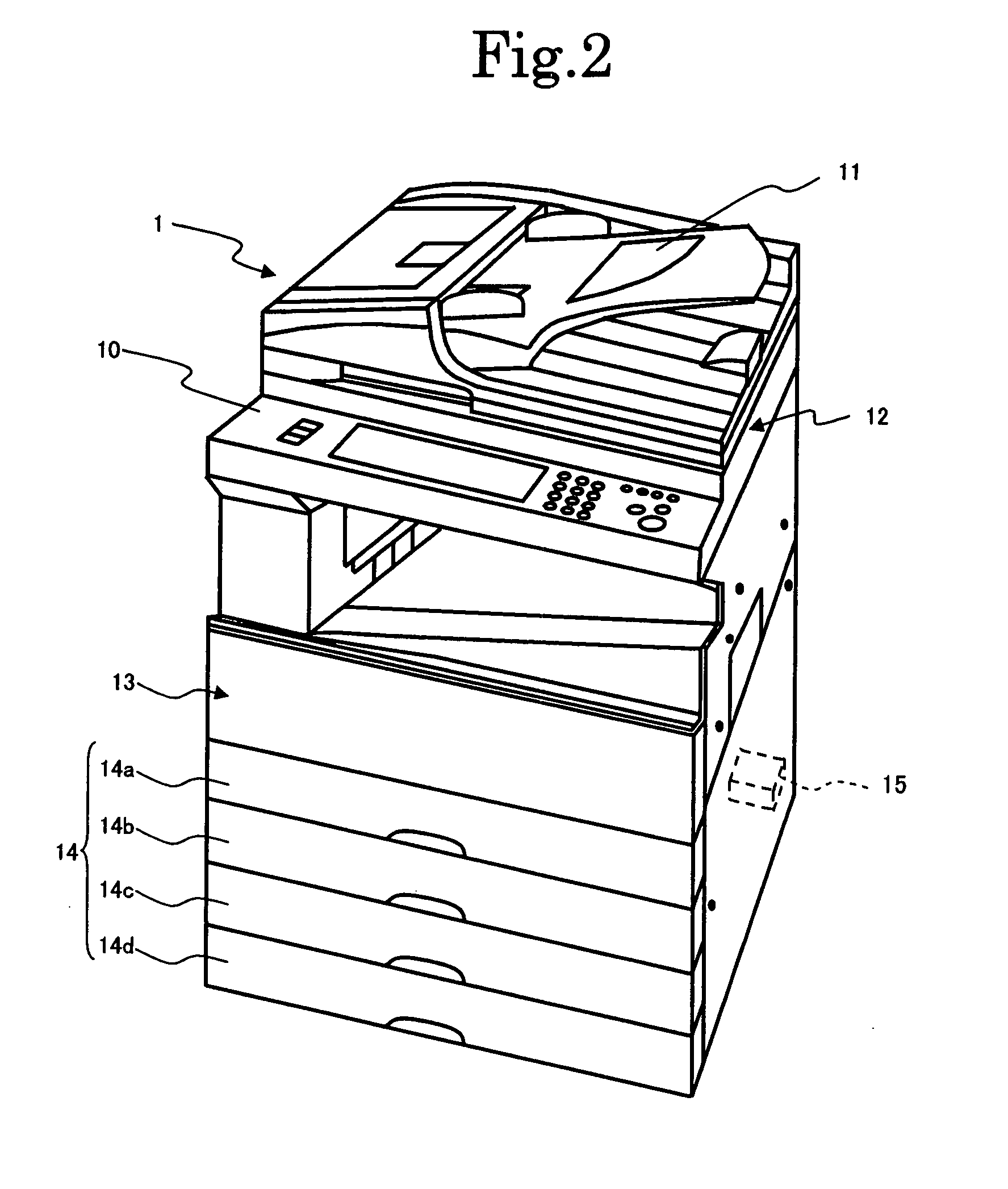 Color image forming device