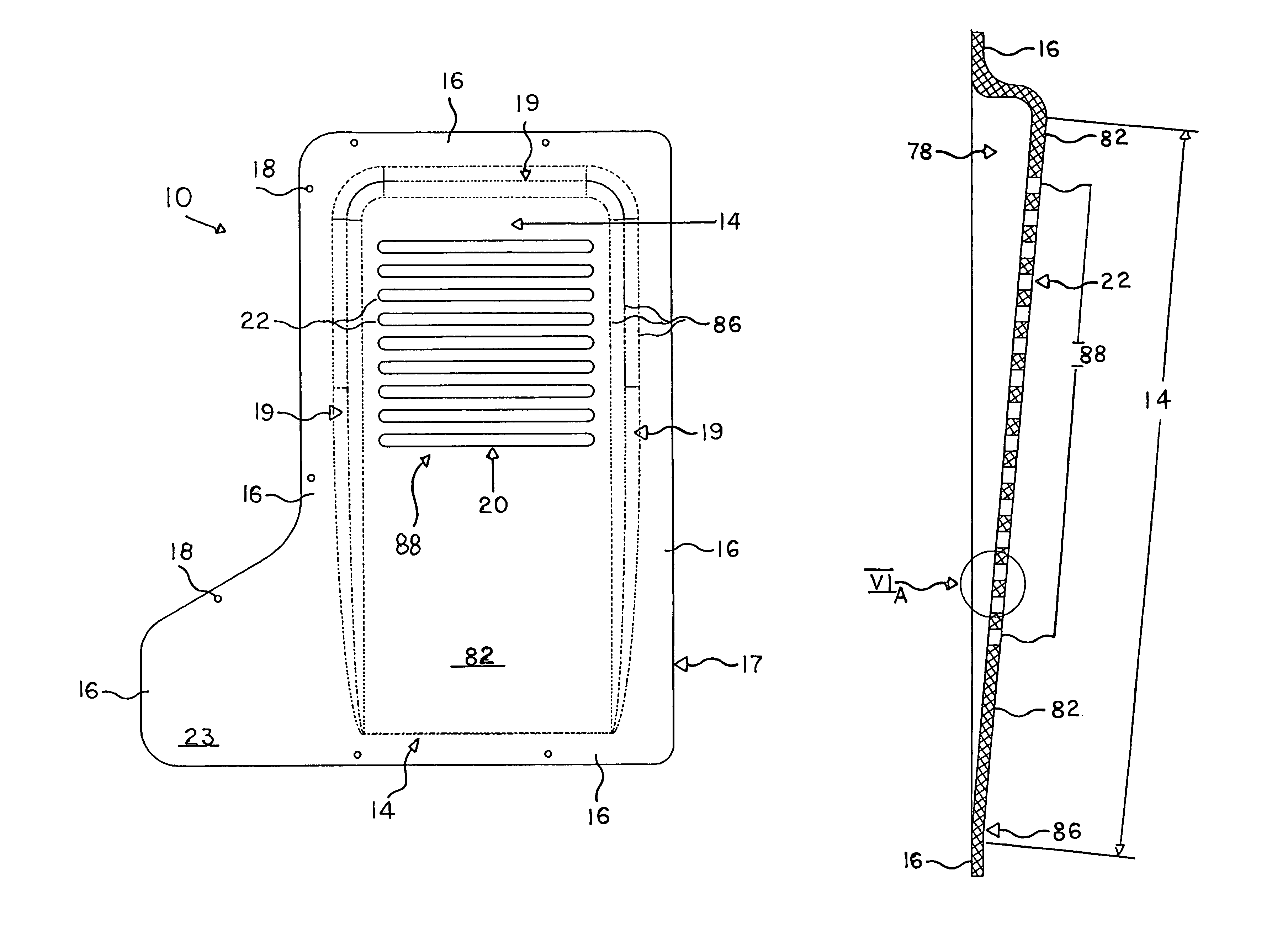 Barrier shield for a bus