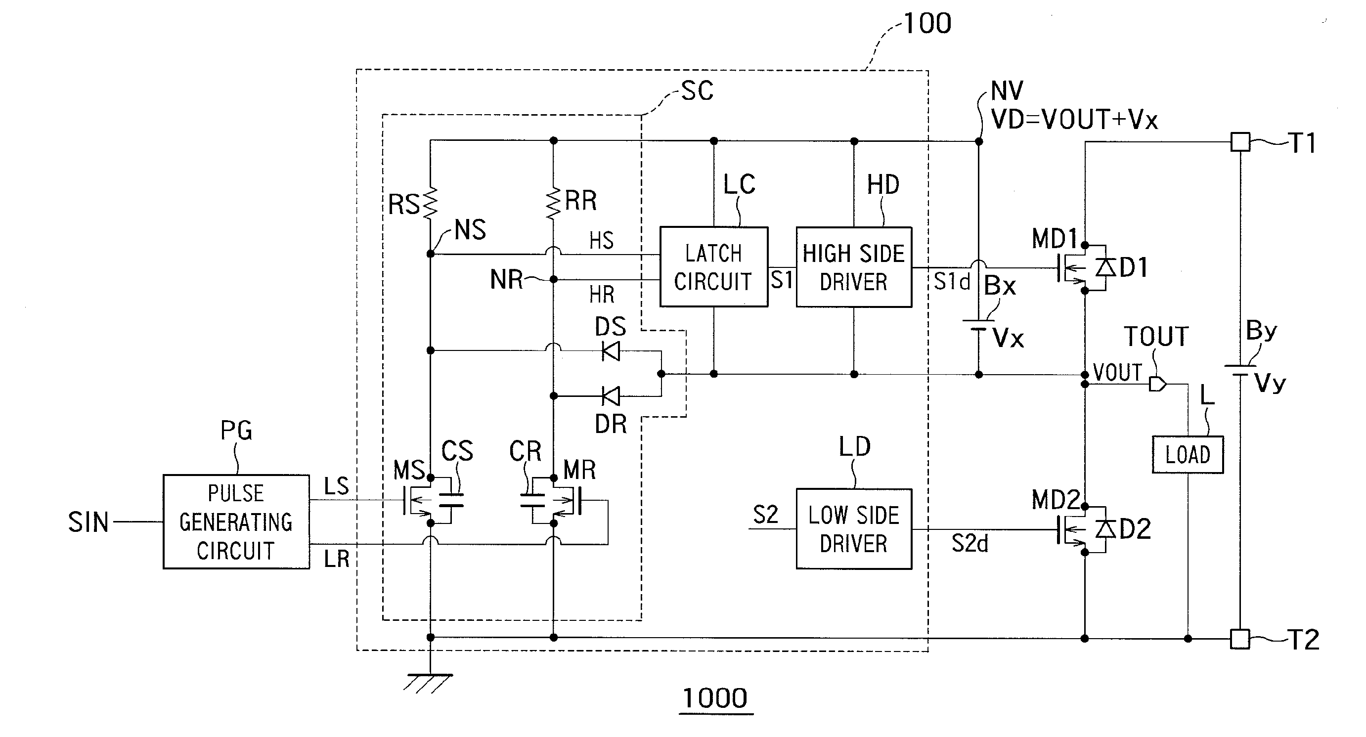 Power semiconductor device and gate driver circuit