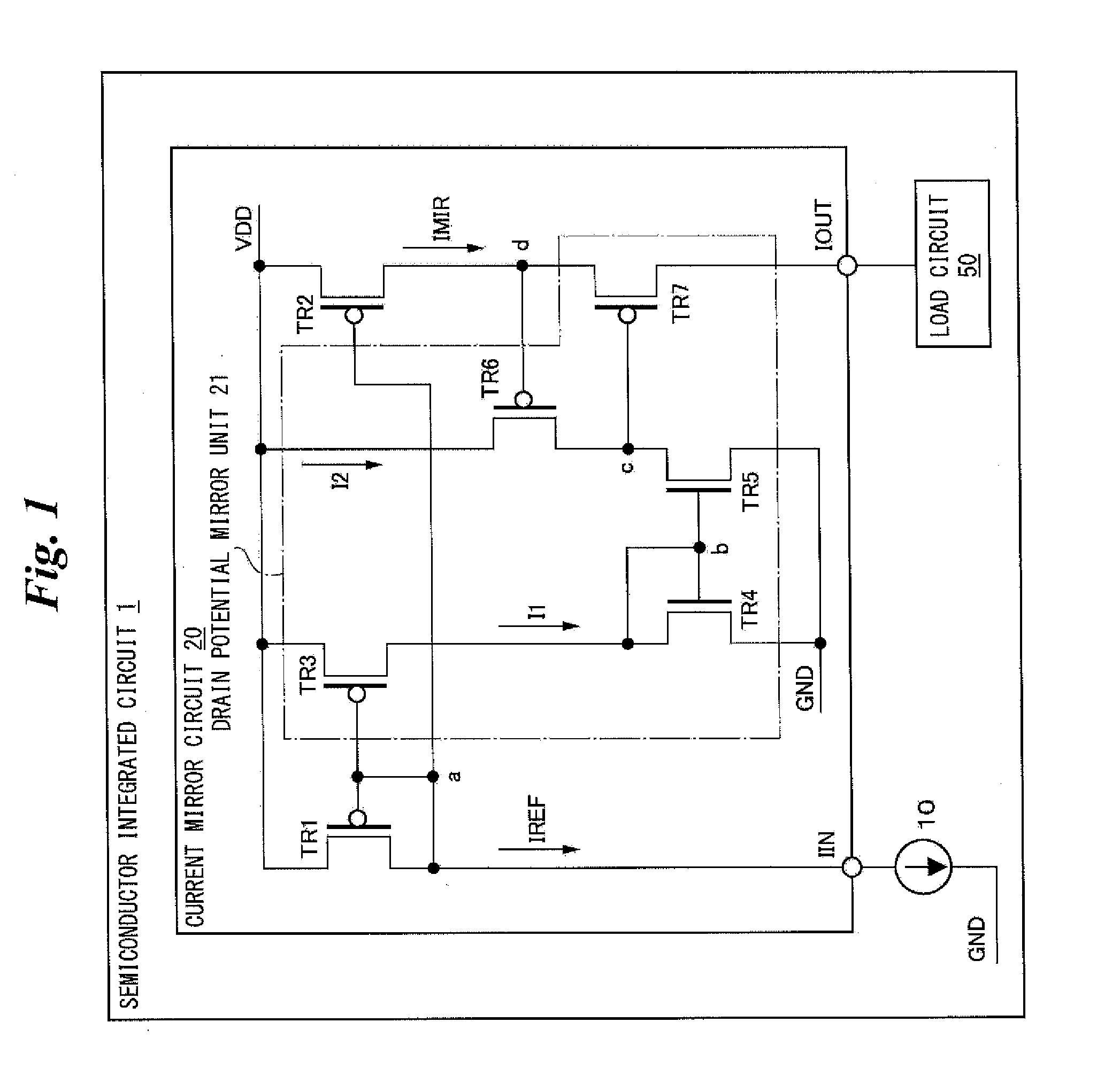 Current mirror circuit and receiver using the same