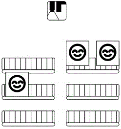 Device and method for inquiring number of students in self-study room and distribution of occupied seats currently in real time