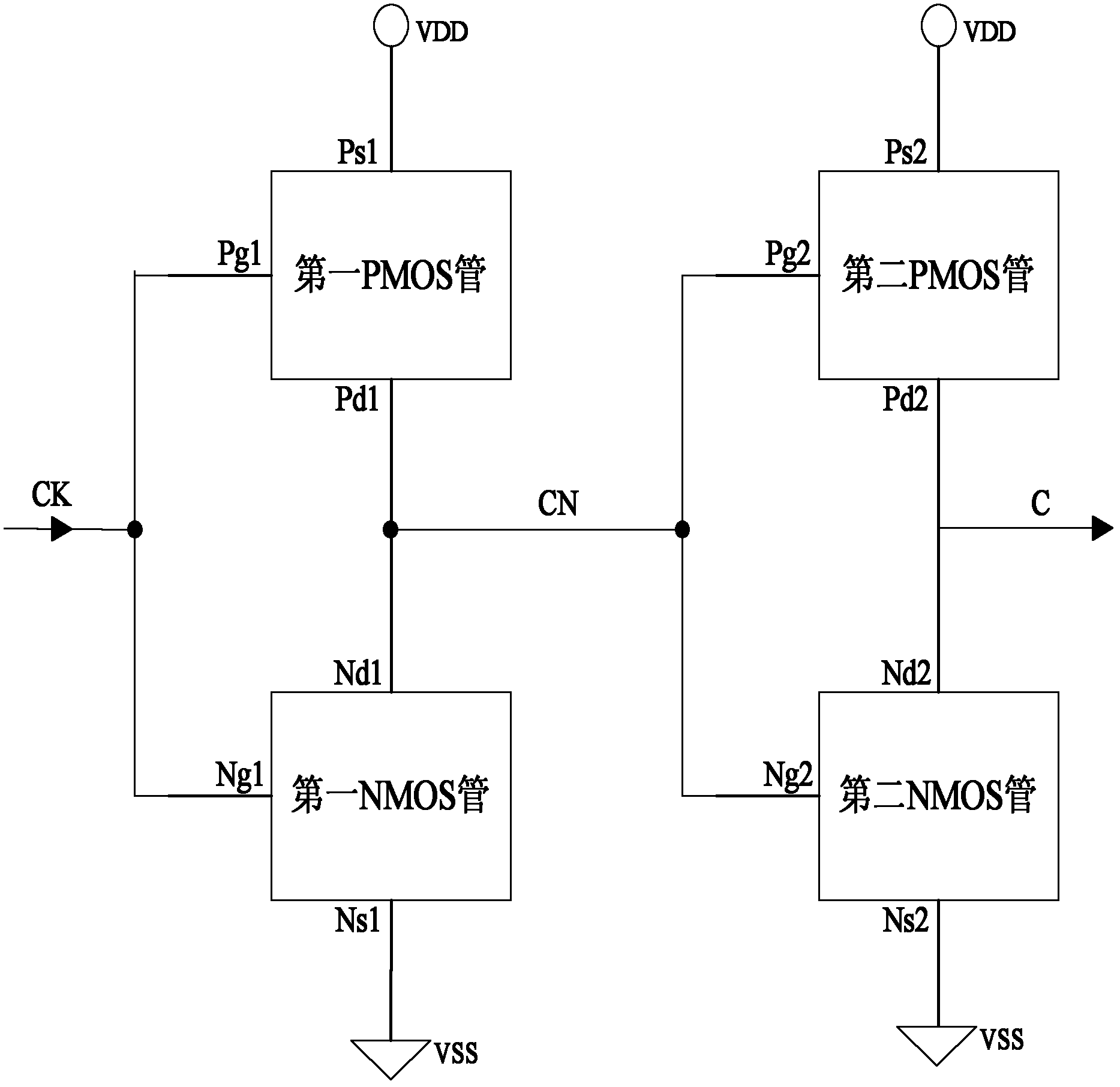 Single event upset resistant synchronously resettable D flip-flop