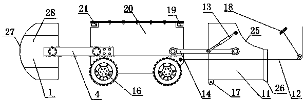 Method for pipeline sludge cleaning and pipeline sludge cleaning robot