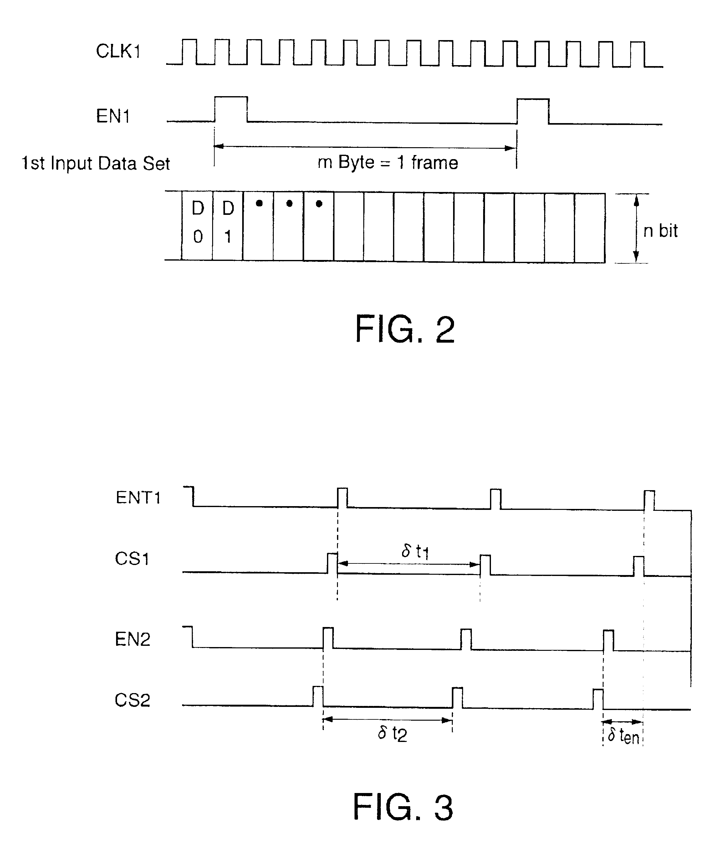 Input data processing circuit comprising of a readout circuit for selecting one of first and second FIFO buffers having a faster clock