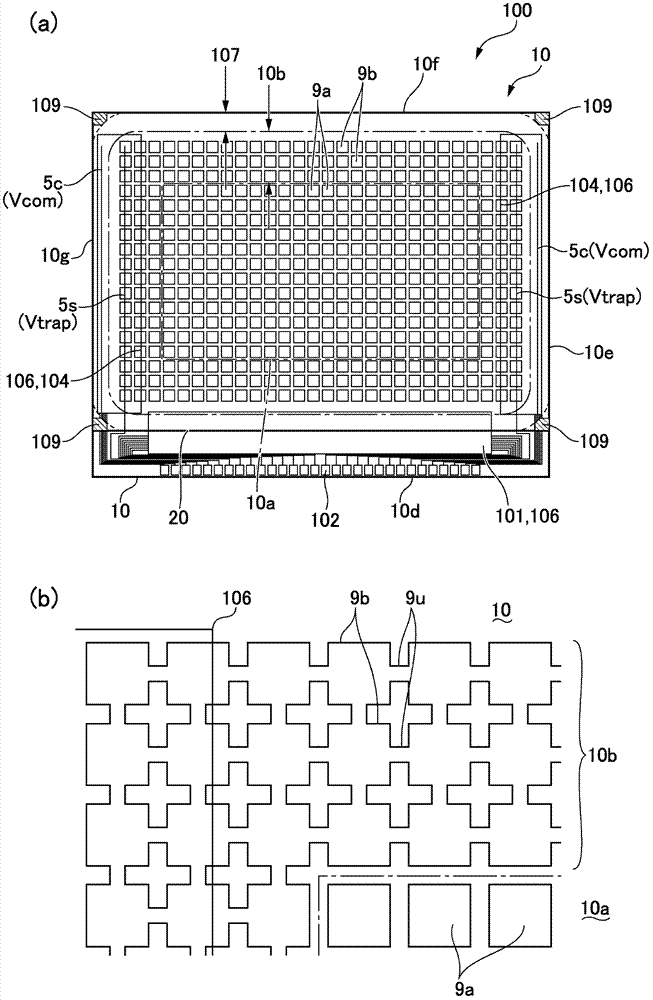 Liquid crystal device and projection-type display device