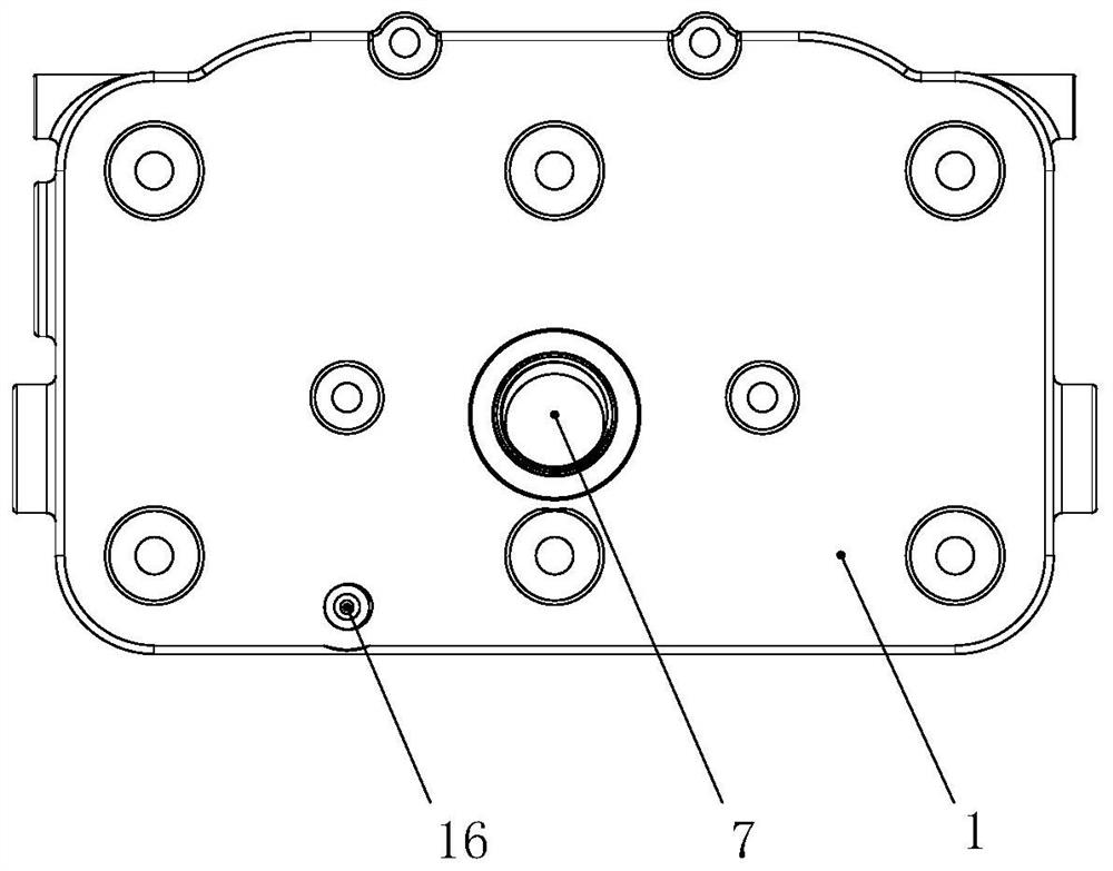 Automobile air compressor with unloading gas storage oil mist separation cavity