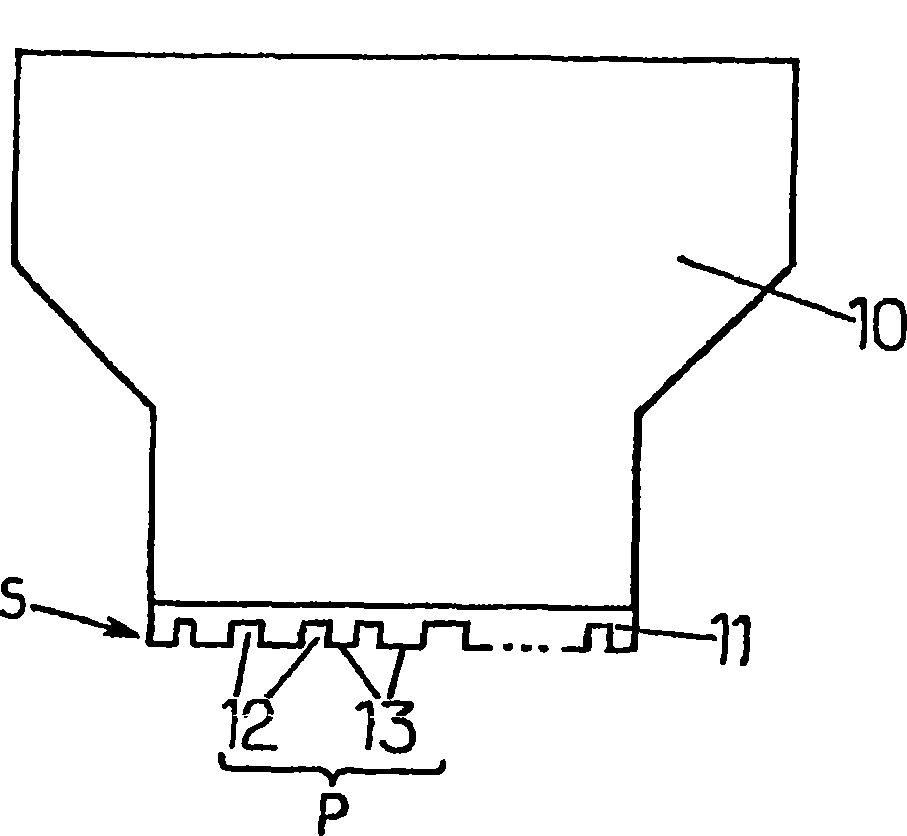 Method for transferring a micron pattern on an optical pattern and the thus obtained optical pattern