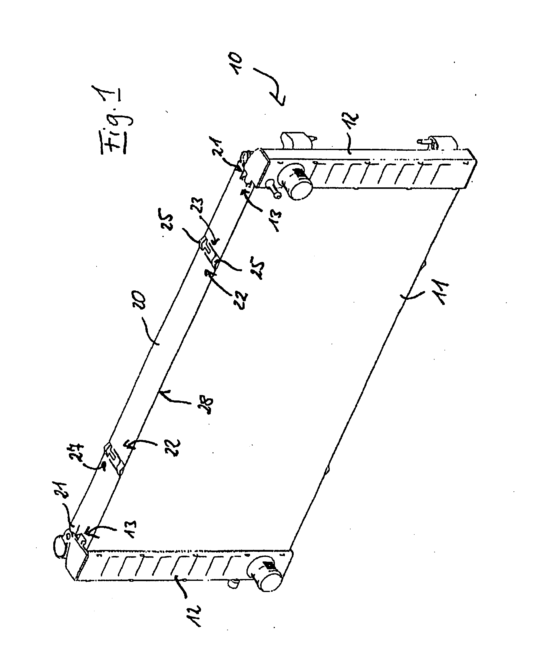 Metal Side-Plate for a Radiator