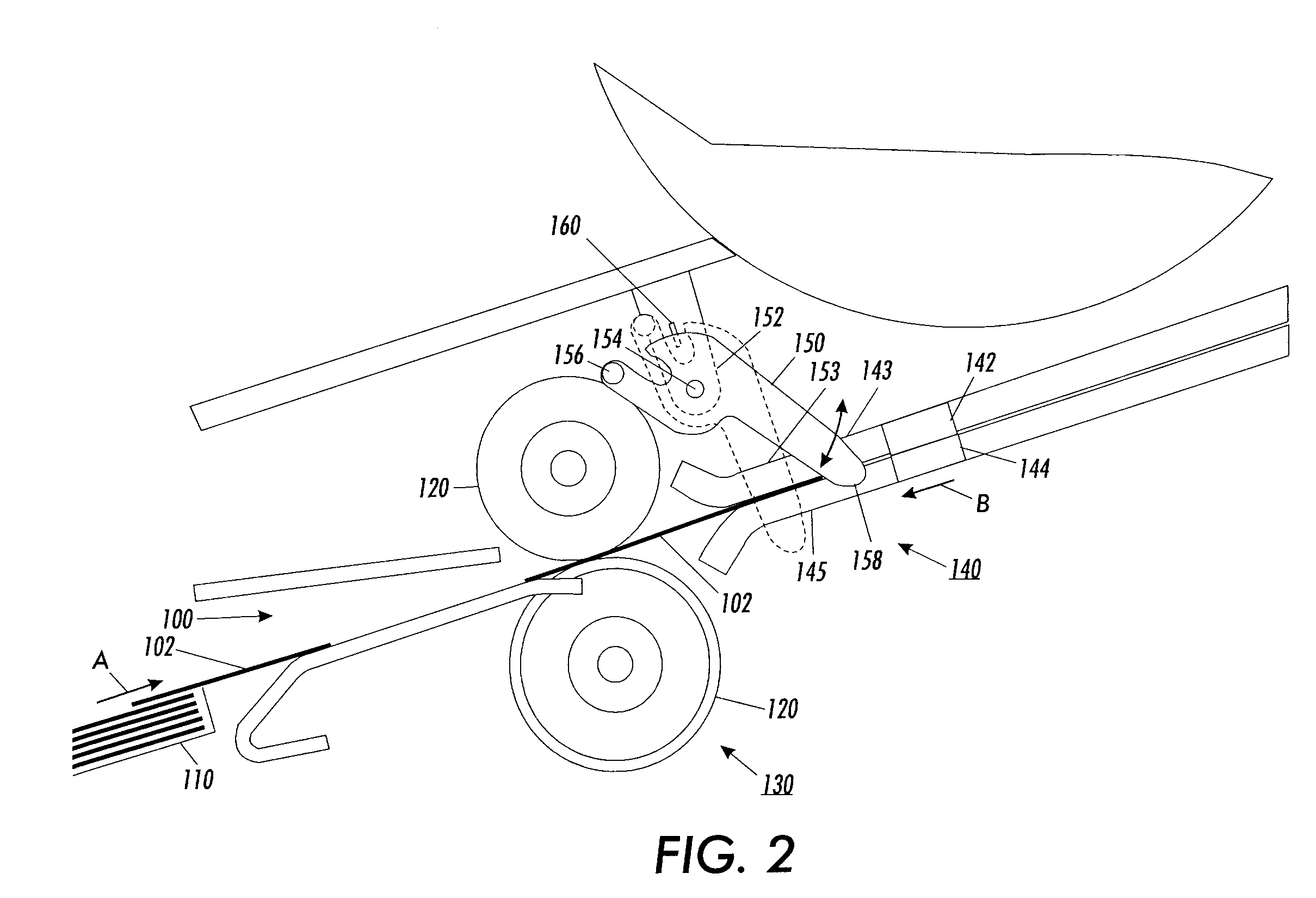Systems and methods for detecting bi-directional passage of an object via an articulated flag member arrangement