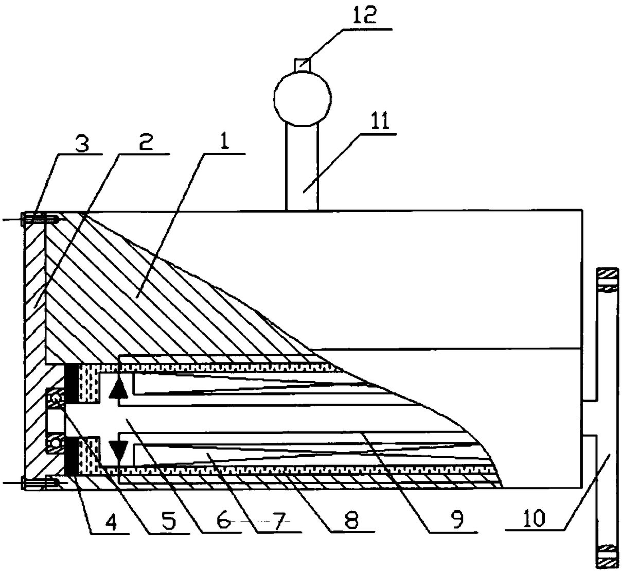 3D printer consumable item conveying clamping device based on magneto-rheological effect