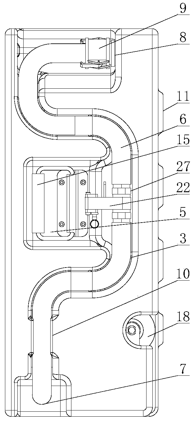 Fuel tank capable of achieving precise air-dropping and application method of fuel tank