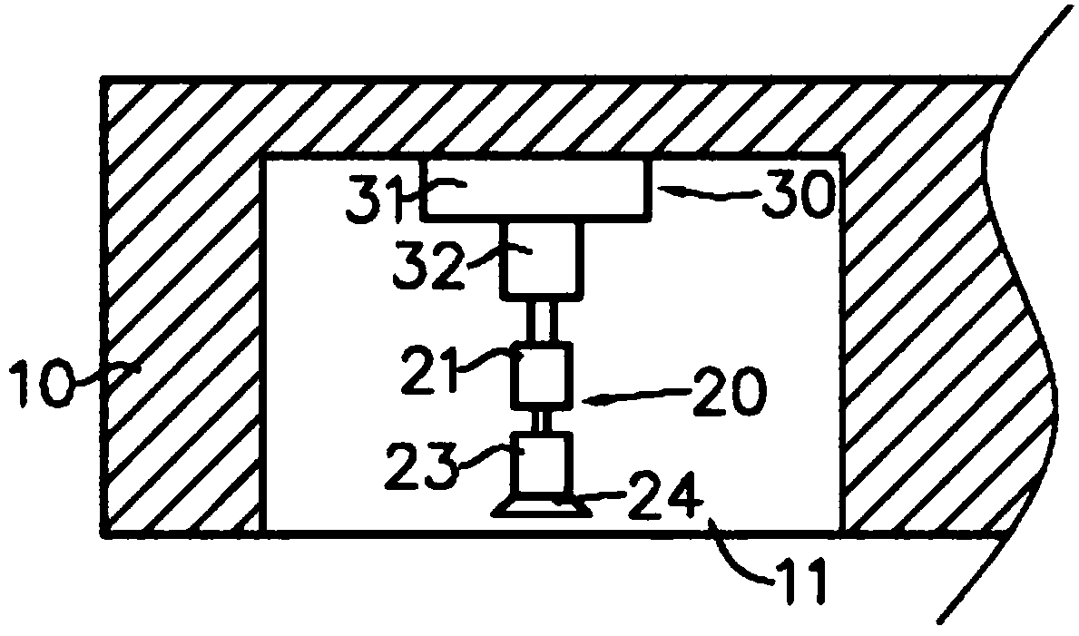 Air vehicle with buffering structure and working method