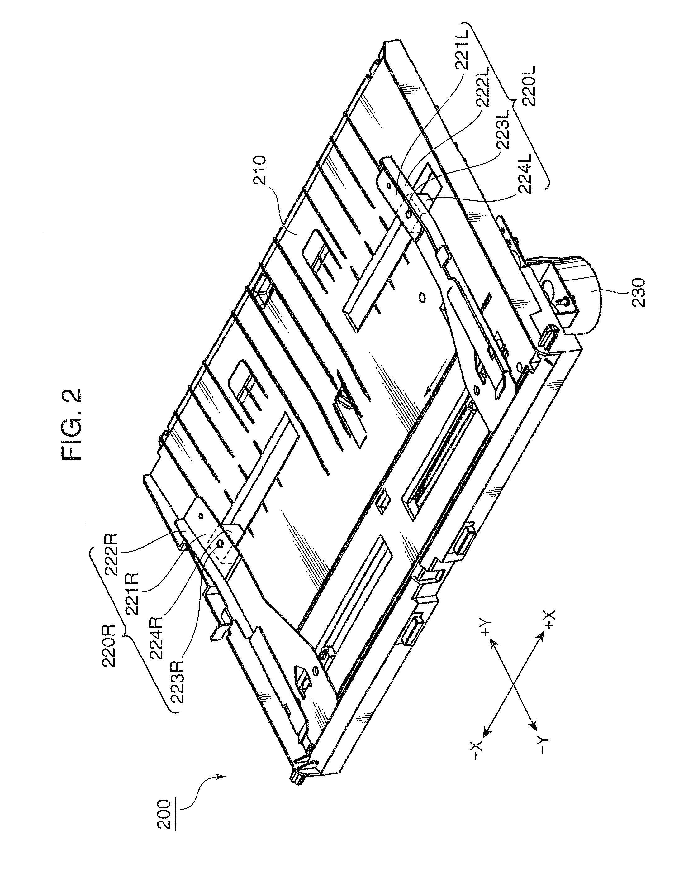 Sheet width aligning device, sheet transport device and image forming apparatus