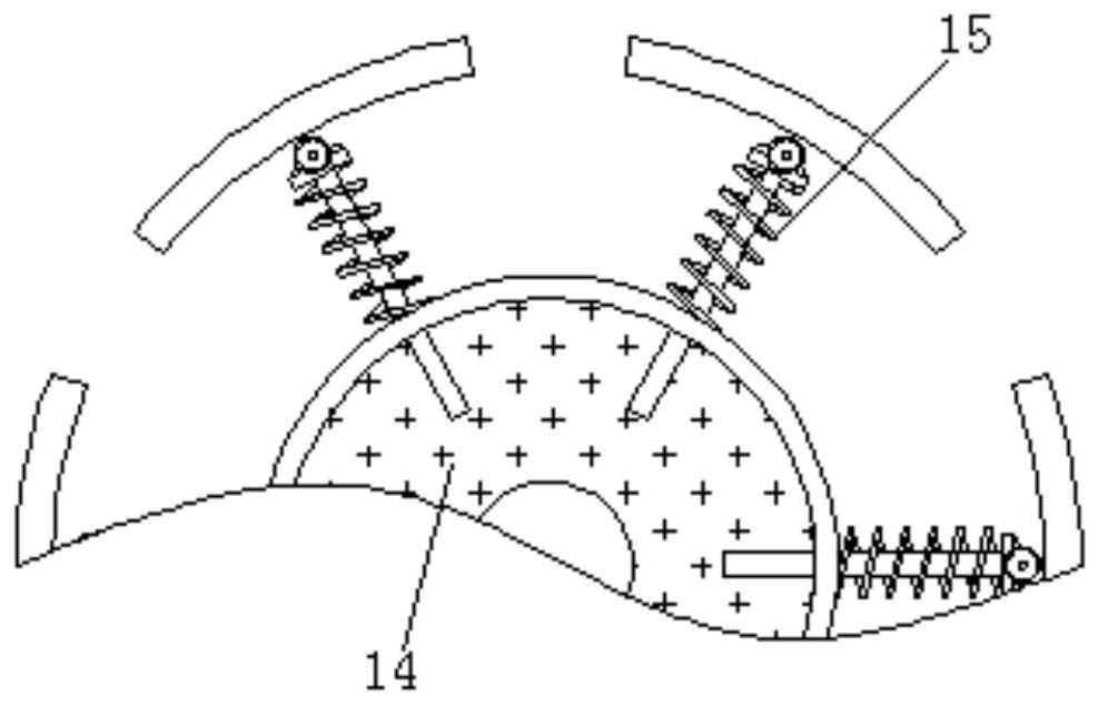 Fixation-free auxiliary device capable of uniformly polishing annular workpieces