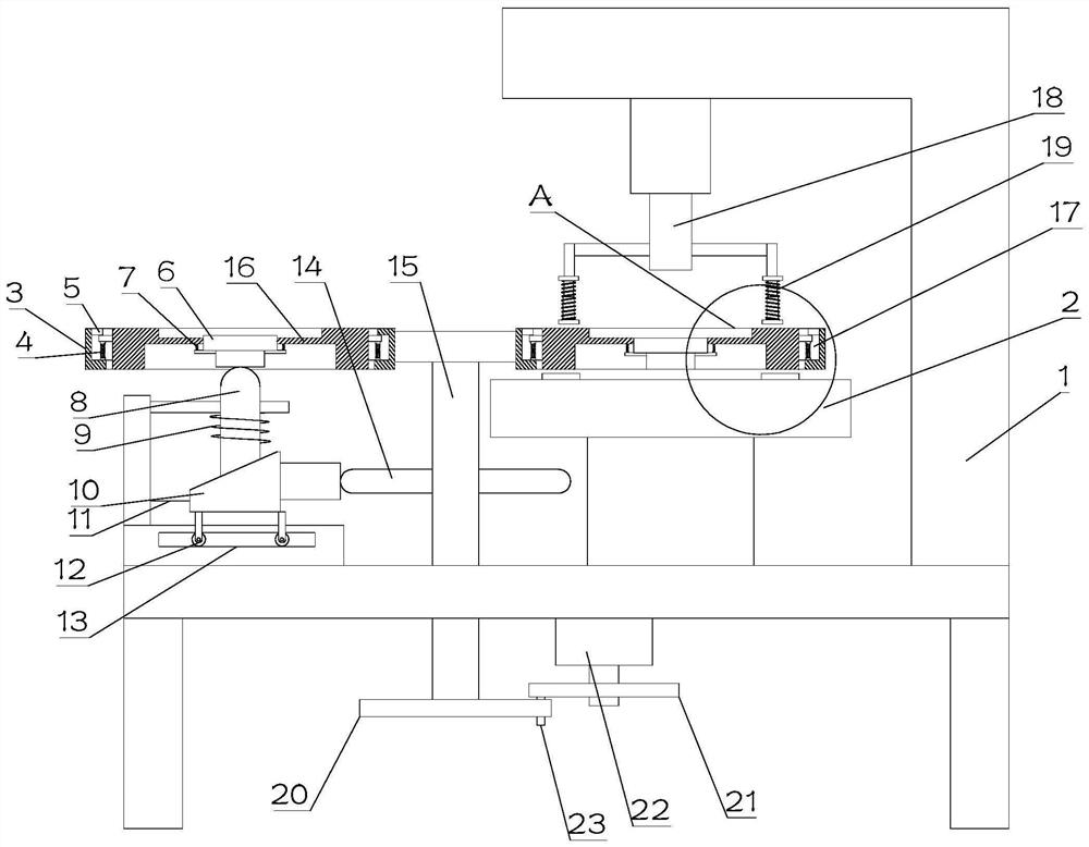 Bending device for forming front and back plates of refrigerator