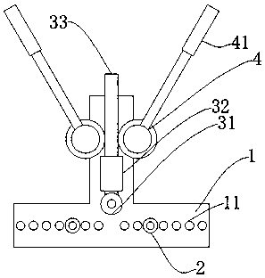 Manual cable bending machine
