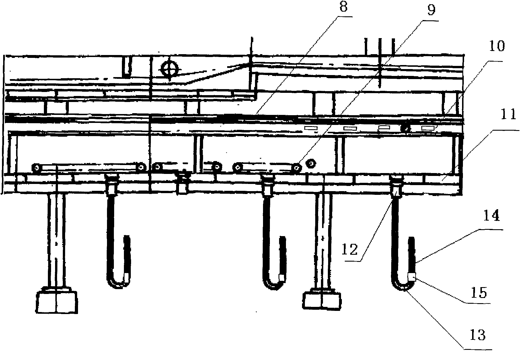 Steam cooking device for cocoon cooking