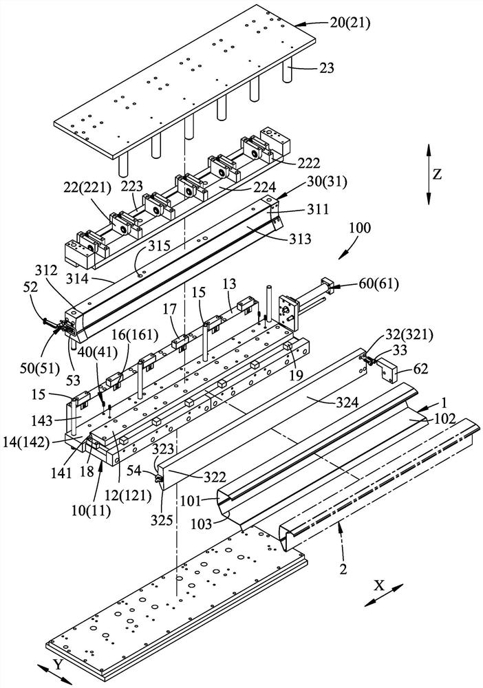 Frame forming device and forming method