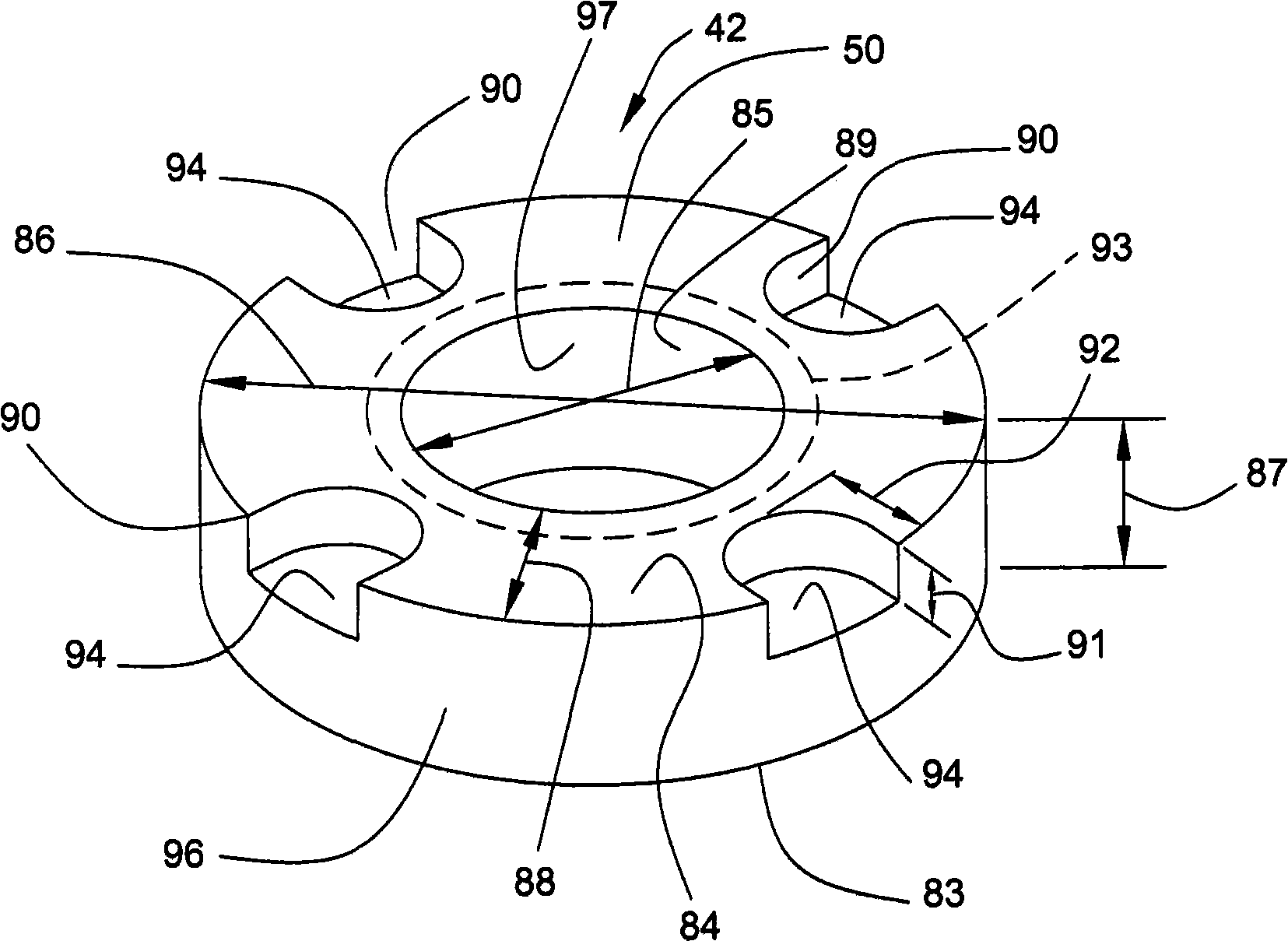 Variable displacement pump with an anti-stiction device