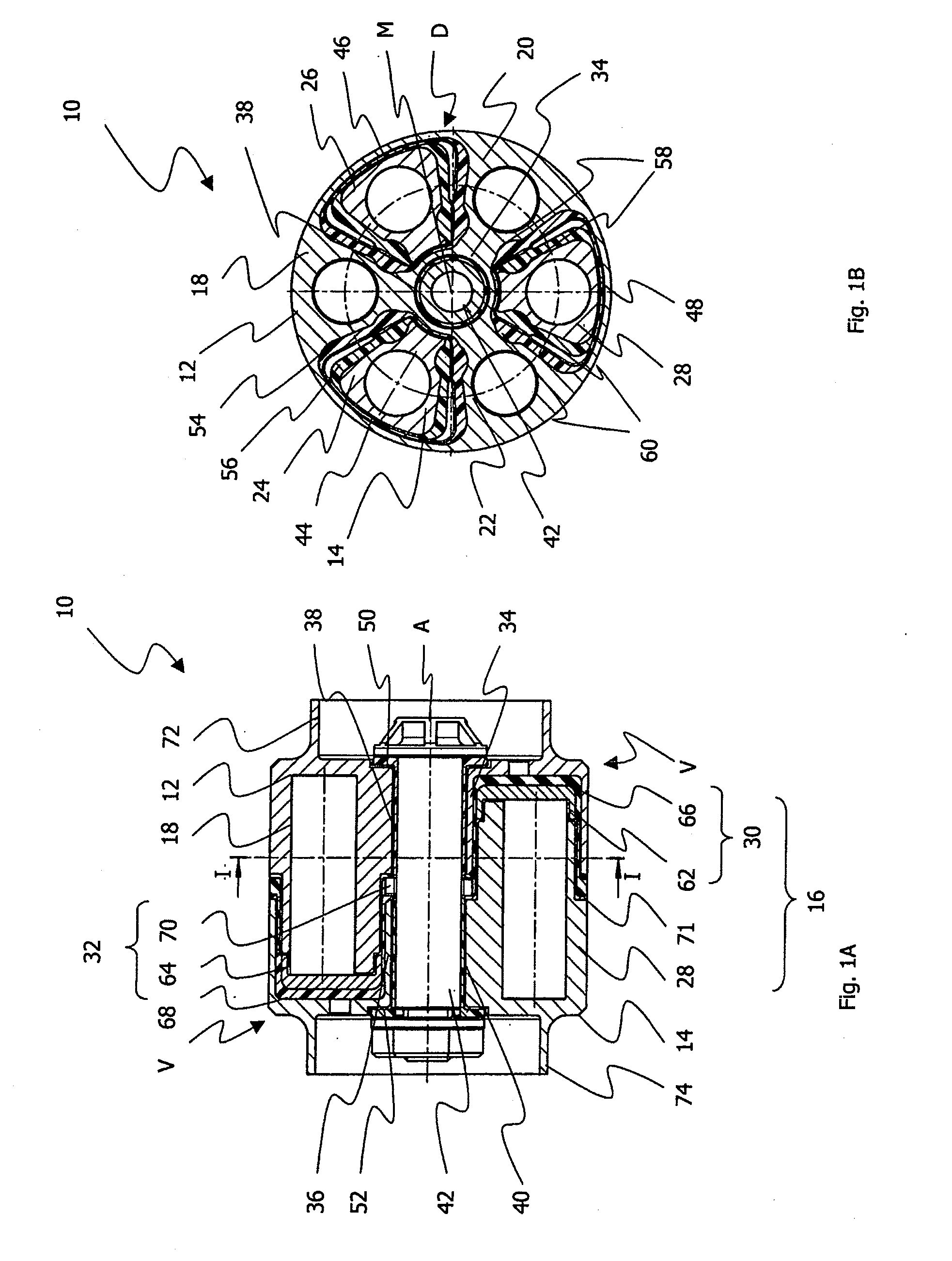 Device for the vibration-reducing transmission of torques
