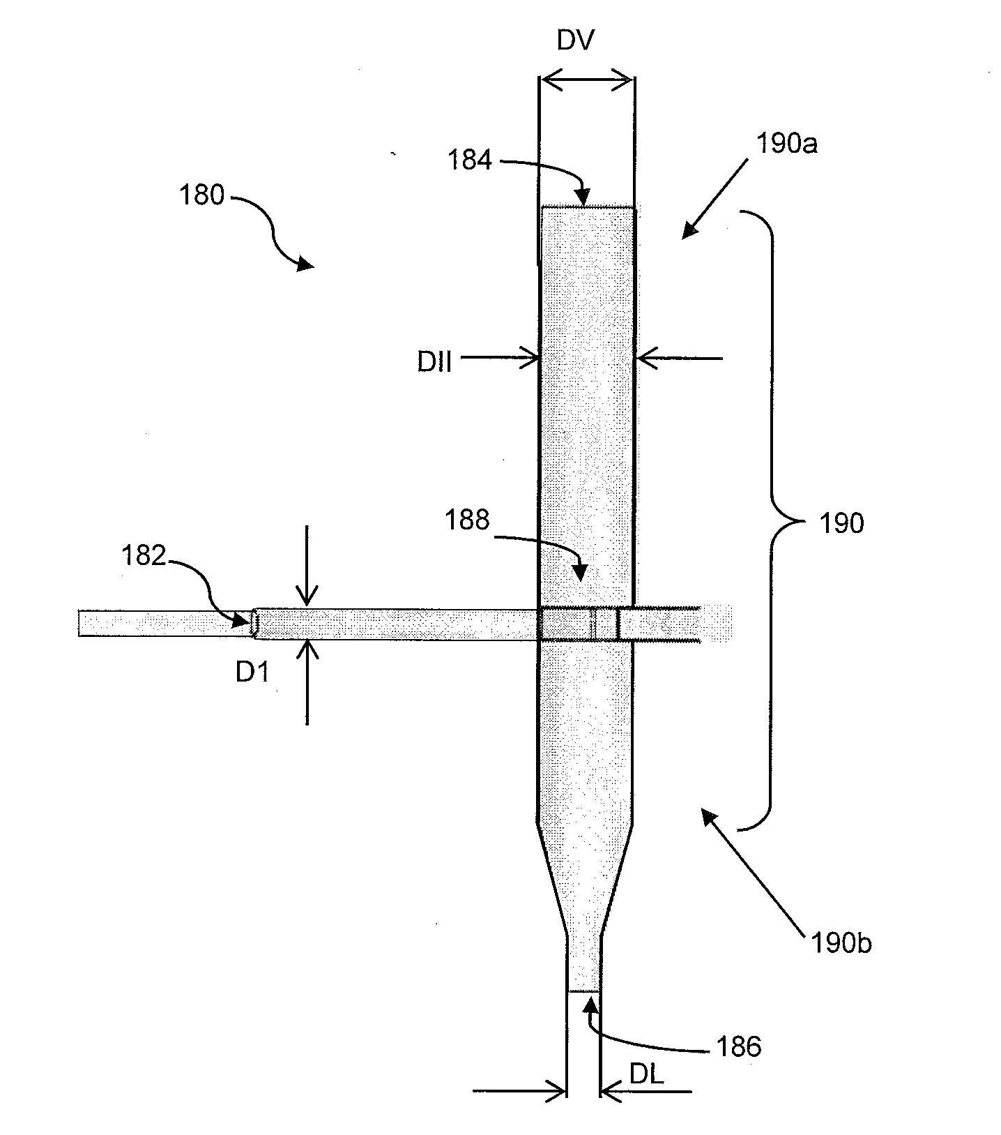 Steam cracking process and system with integral vapor-liquid separation