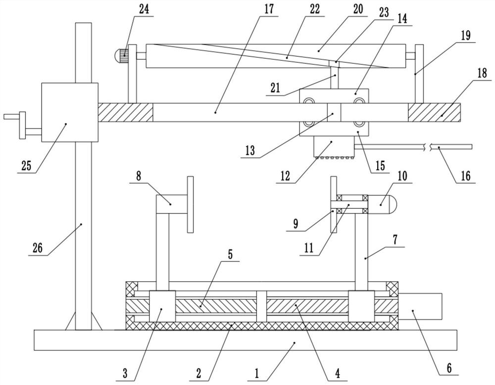 Omnibearing paint spraying equipment for case shell processing