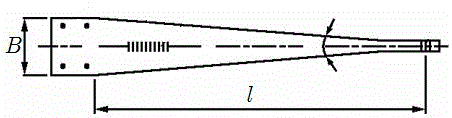 A differential lever structure fiber bragg grating liquid level sensor and using method thereof