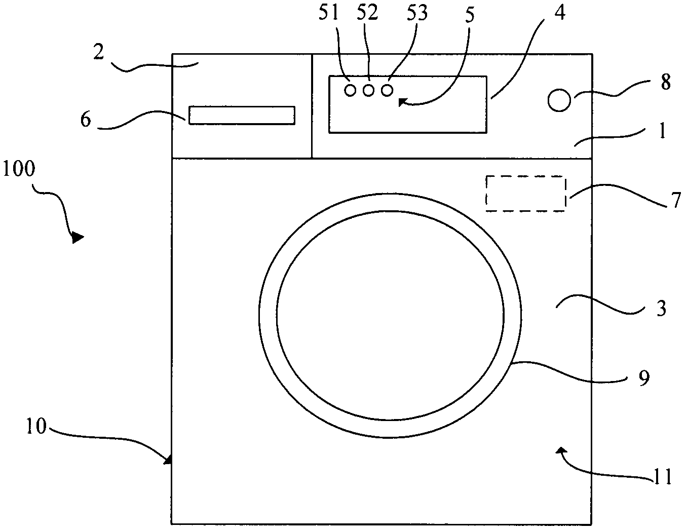 Washing machine and control method