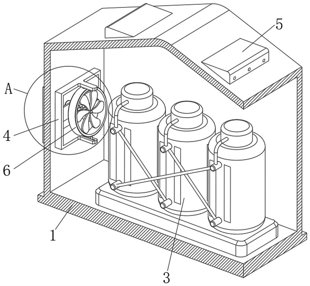 Damp-proof and moisture-removing transformer