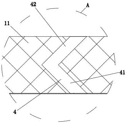 Rubber-iron integrated backlight structure capable of avoiding defective product generated after tests