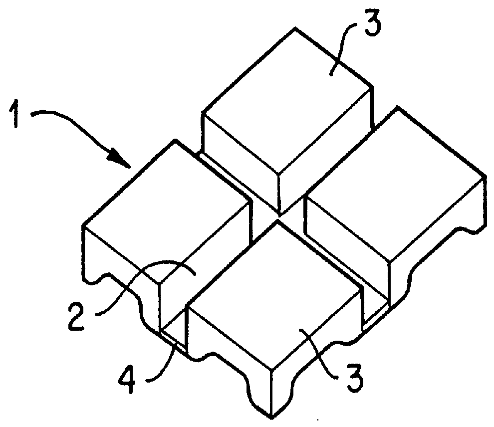 Floor-wiring structure and floor members for storing cable in such structure
