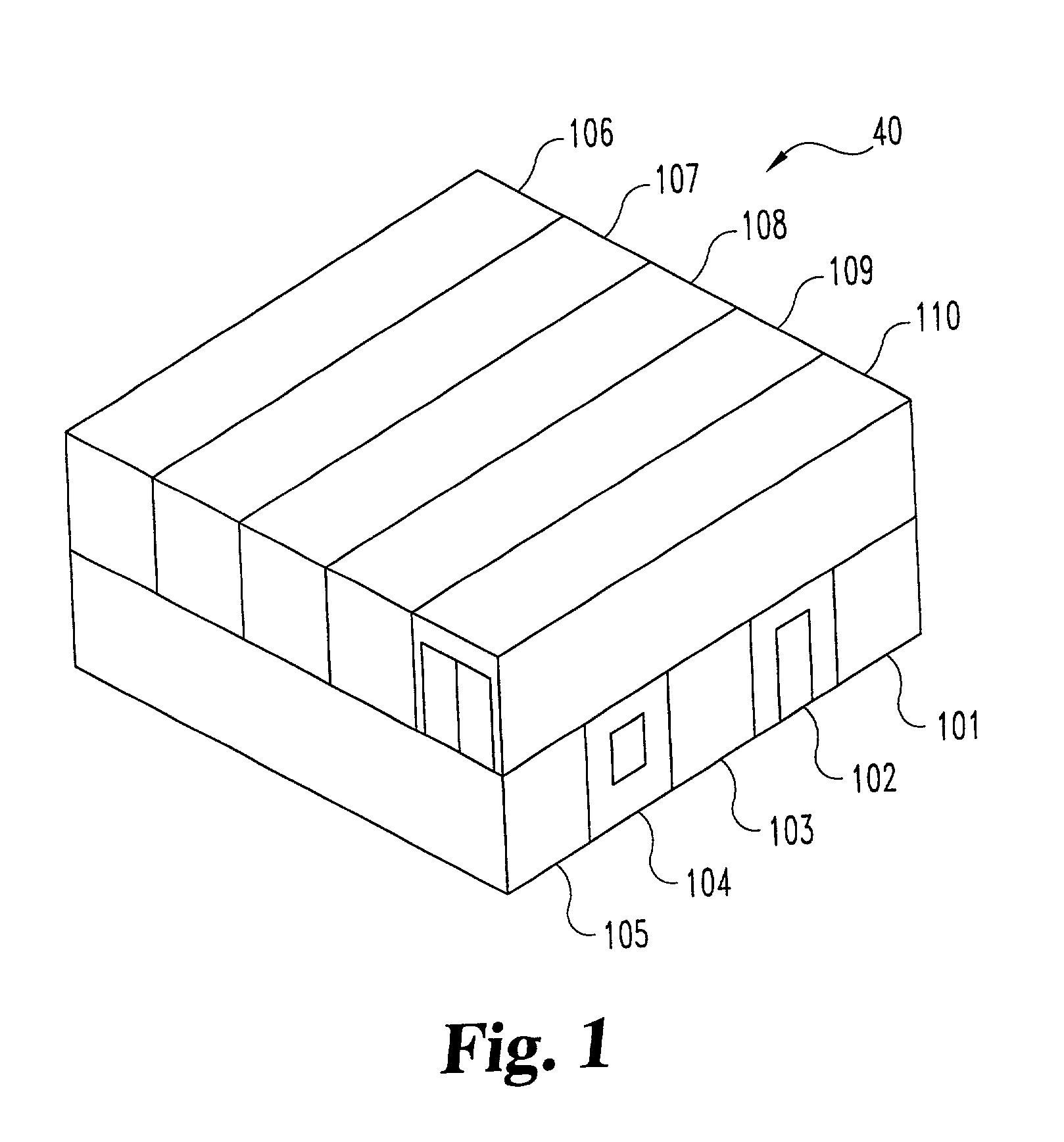 Shielded structure for radiation treatment equipment and method of assembly