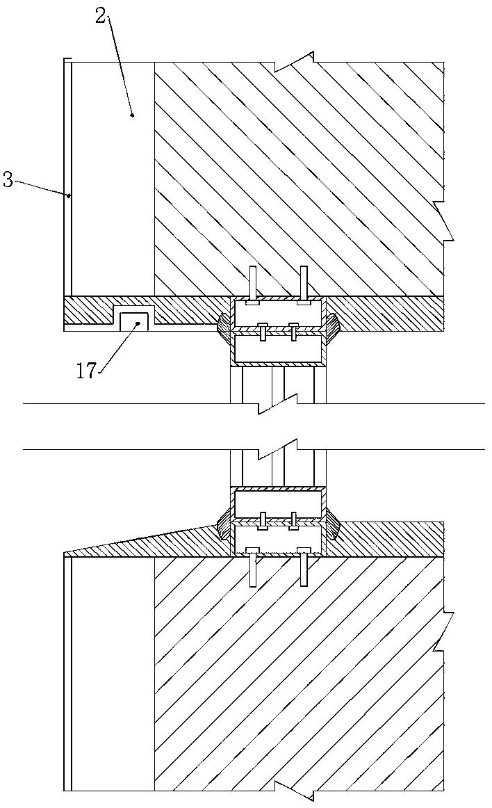 Window insulation installation structure and installation method thereof