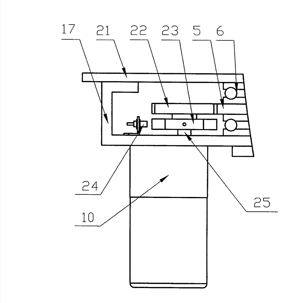 Packing capacity automatic adjusting mechanism