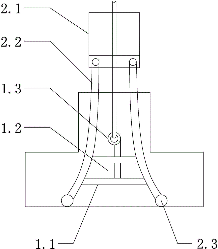 Heavy three-way pipe hoisting device