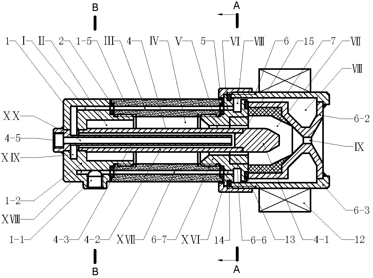 Inner-electric-arc plasma torch for gasifiers