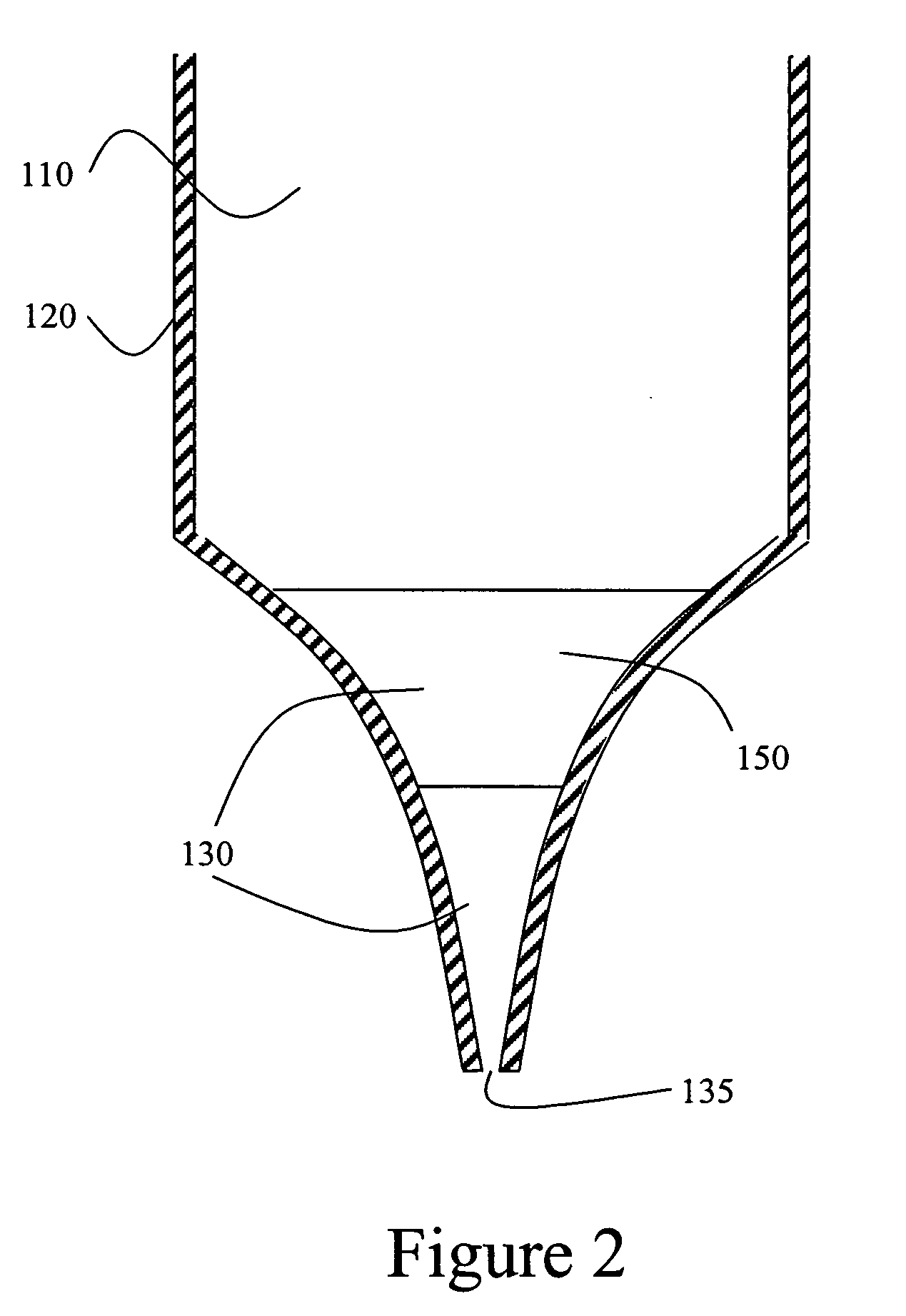 Method and apparatus for depositing material with high resolution