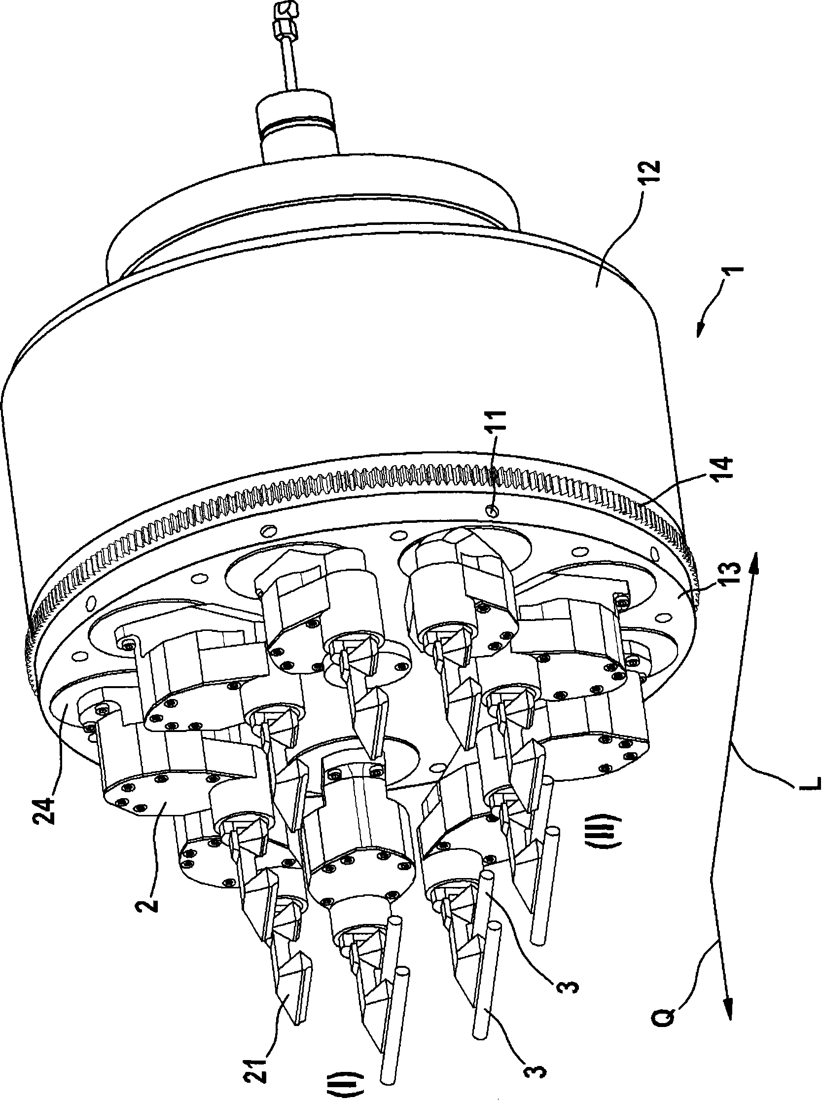 Conveyor device with negative pressure suction