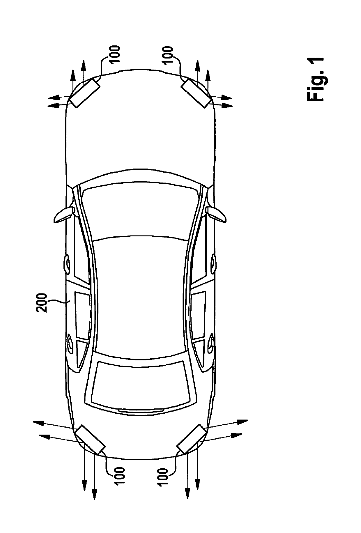 Sensor device for a motor vehicle