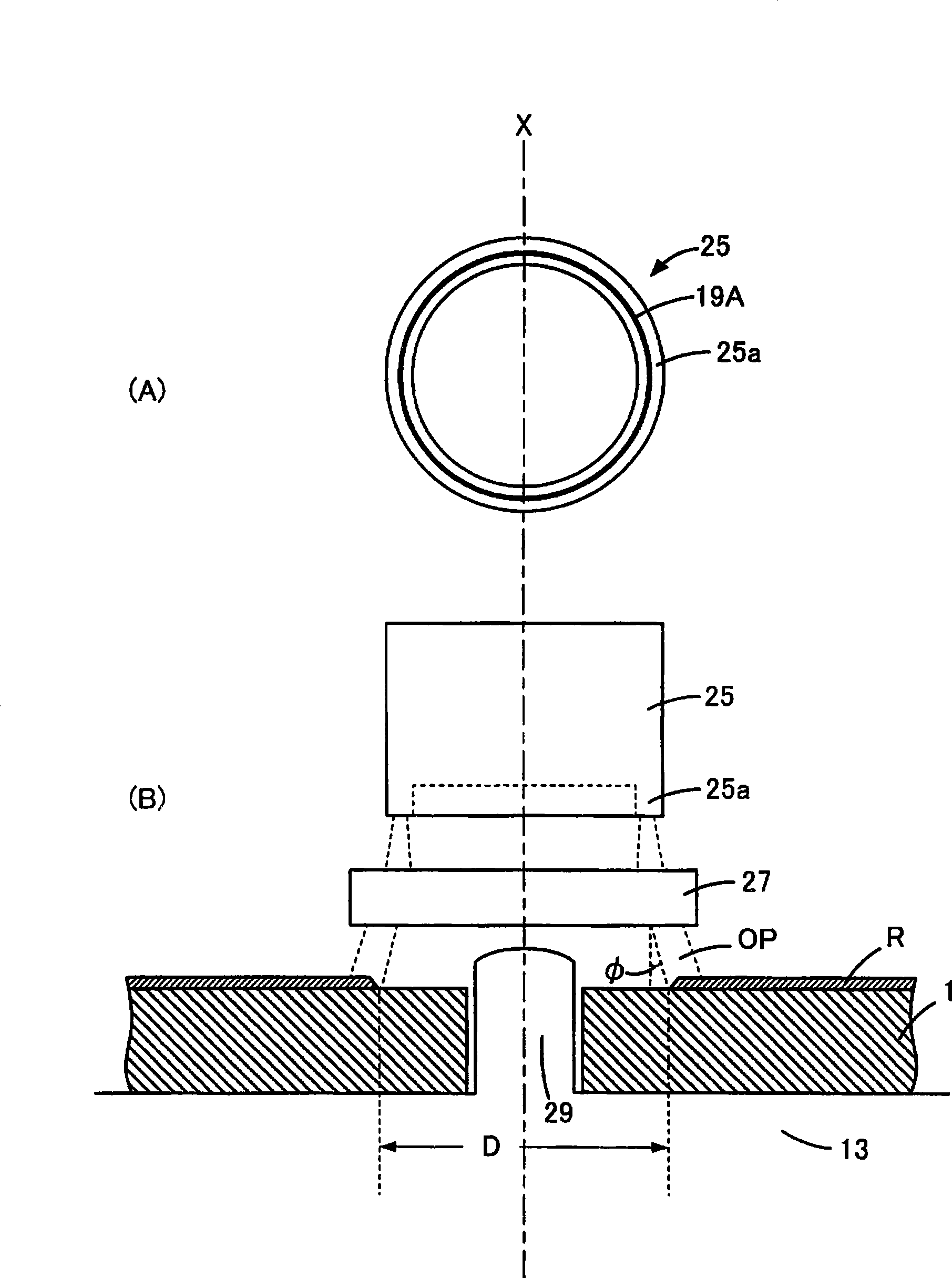 Resin film formation method and resin film formation device