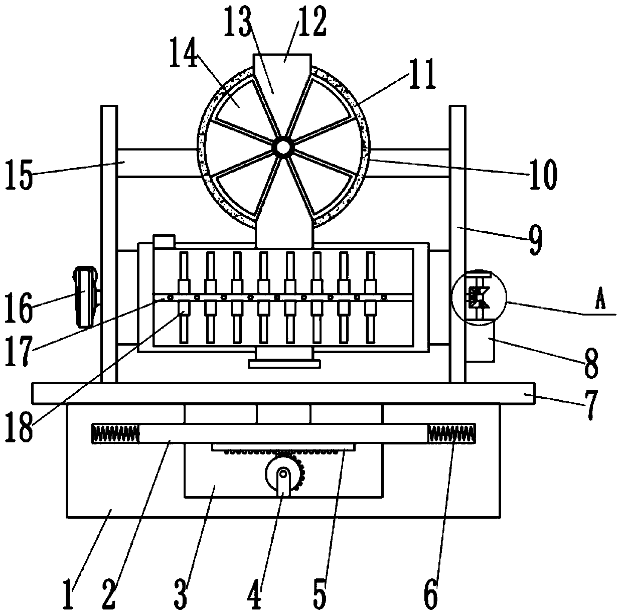 High-efficiency tea scenting device